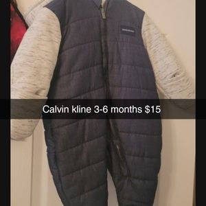 One piece winter jacket